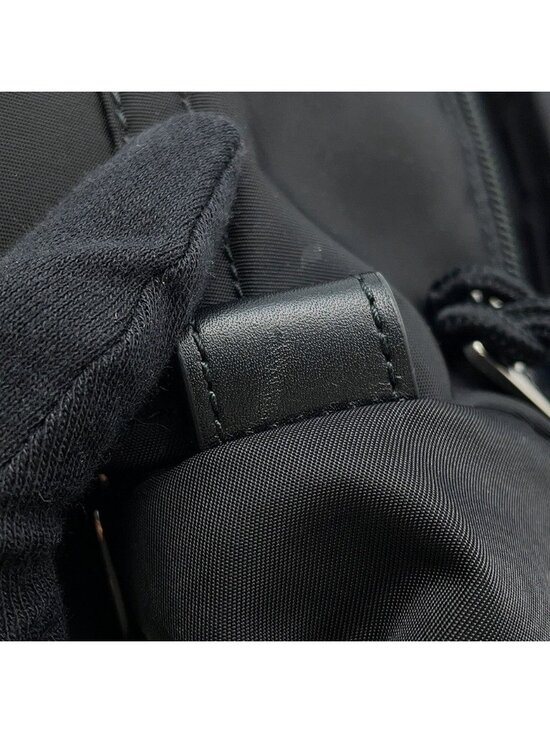 Gucci Sherry Line Backpack Nylon Black main image 10